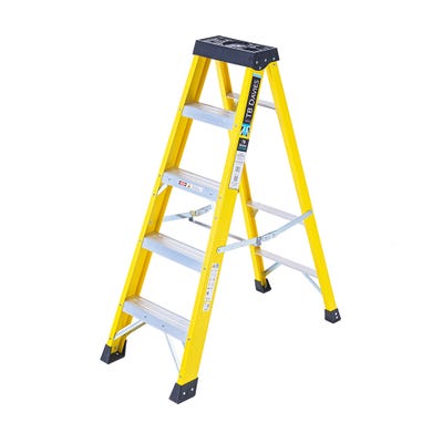 TB Davies GRP Fibreglass Swingback Step Ladder 5 Tread