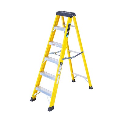 TB Davies GRP Fibreglass Swingback Step Ladder 6 Tread