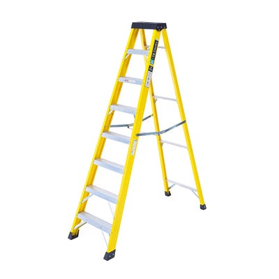 TB Davies GRP Fibreglass Swingback Step Ladder 8 Tread