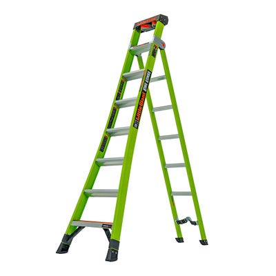 Little Giant King Kombo GRP Fibreglass Extension Ladder 8 Tread