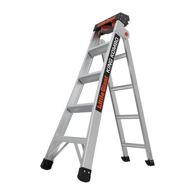 TB Davies King Kombo Aluminium Little Giant Ladder 5 Tread