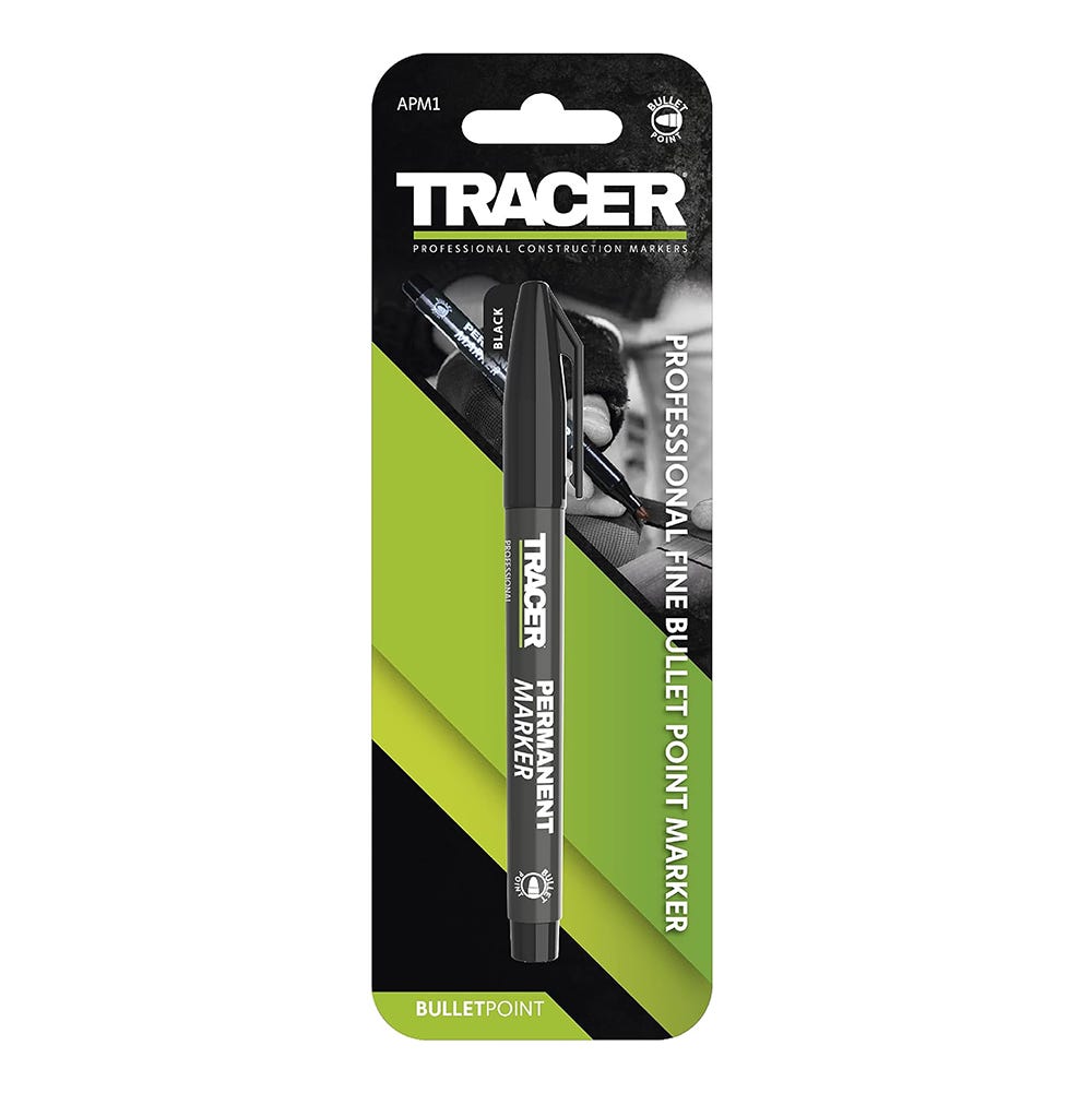 Tracer Permanent Marker Black