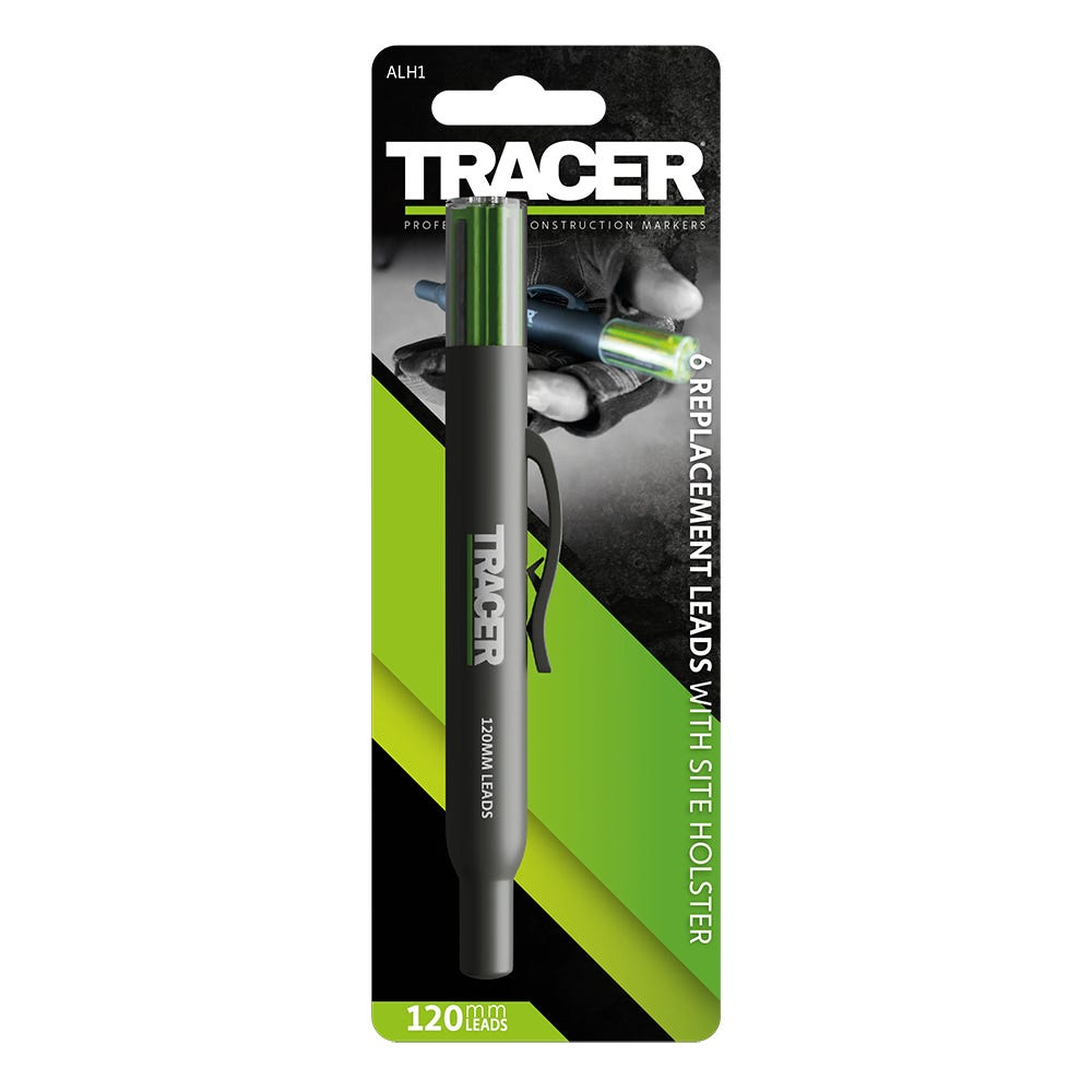 Tracer Deep Hole Construction Pencil Replacement Leads