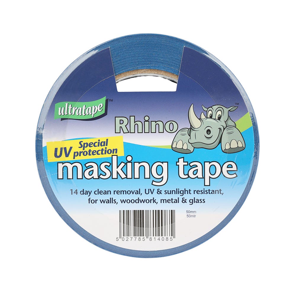 Ultratape UV Resistant Masking Tape Blue 50mm x 50m