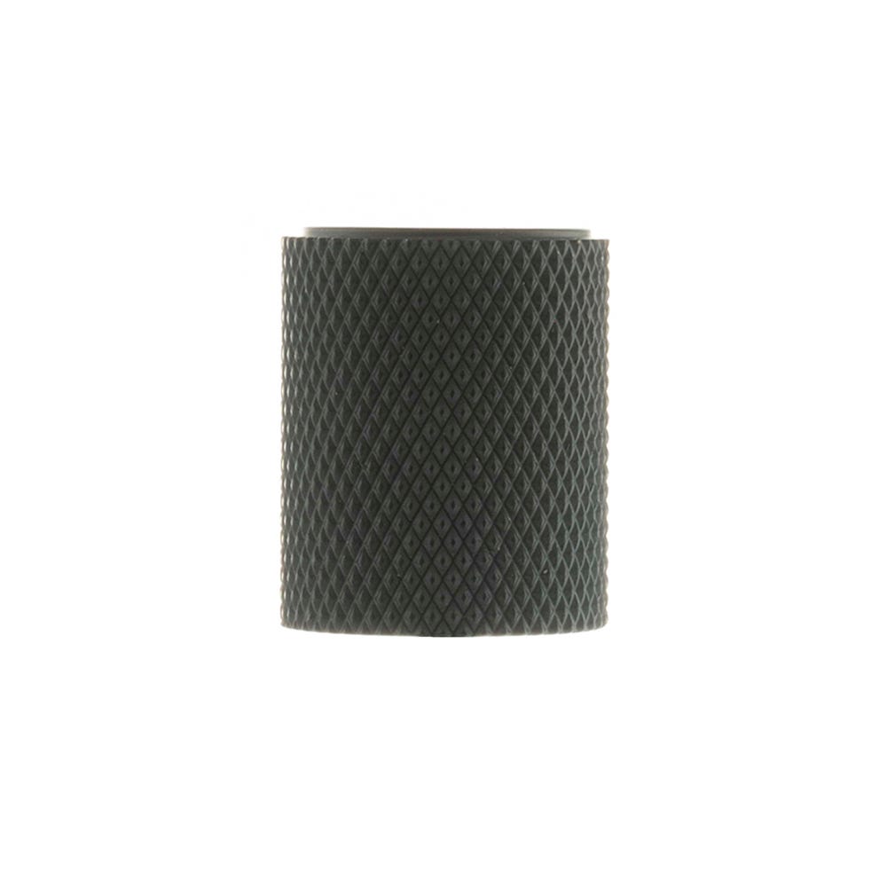 Millhouse Brass Watson Knurled Cabinet Knob Matt Black