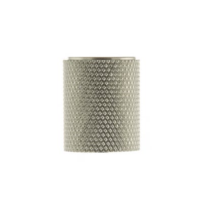 Millhouse Brass Watson Knurled Cabinet Knob Satin Nickel