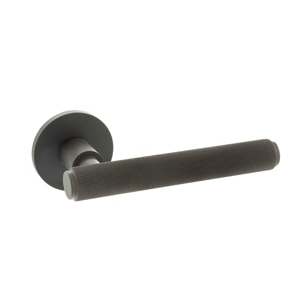 Millhouse Brass Stephenson Lever On Slim Rose Dark Bronze