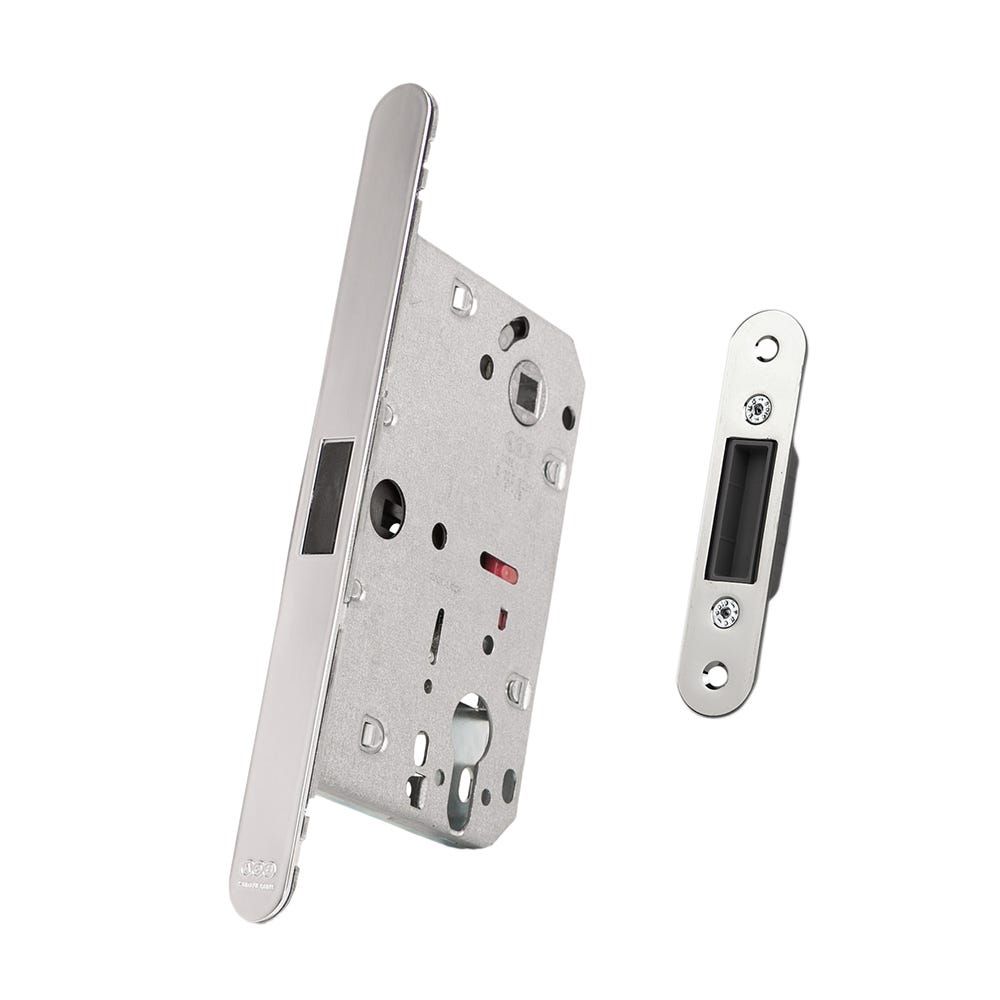 Revolution XT Magnetic Euro Sashlock 60mm Backset Polished Chrome