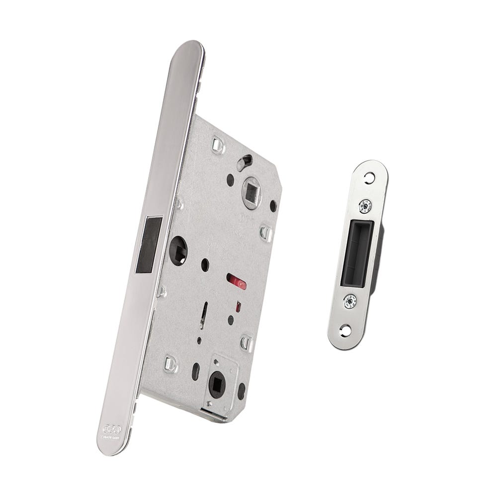 Revolution XT Magnetic Bathroom Lock 60mm Backset Polished Chrome