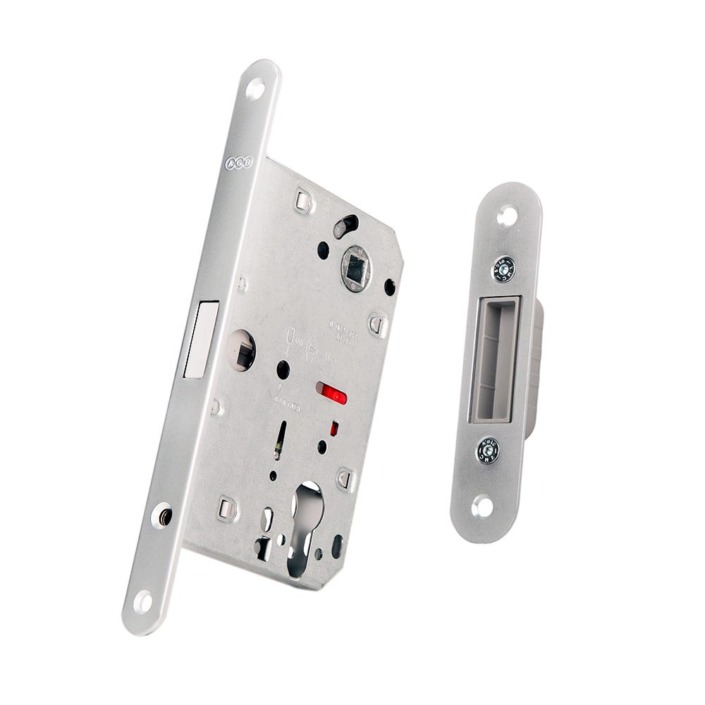 Polaris 2XT Magnetic Euro Sashlock 60mm Backset Satin Chrome