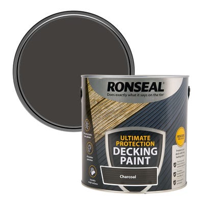 Ronseal Ultimate Protection Decking Paint Charcoal 2.5L