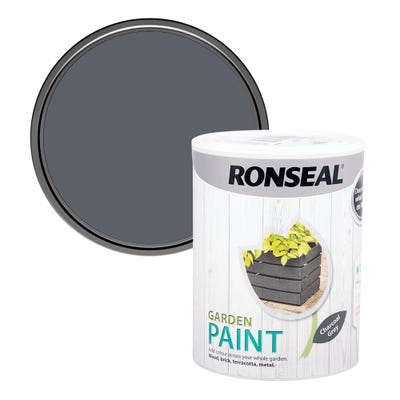 Ronseal Garden Paint Charcoal Grey 750ml