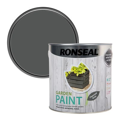 Ronseal Garden Paint Charcoal Grey 2.5L
