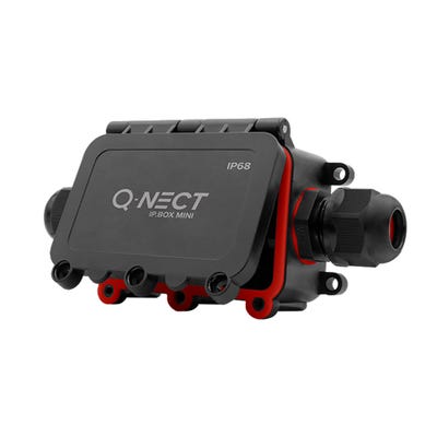 Q-Nect 24A 4 Pole 2 Way Inline Connection Box IP68