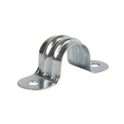 Galvanised Steel Plain Saddle Clip 20mm