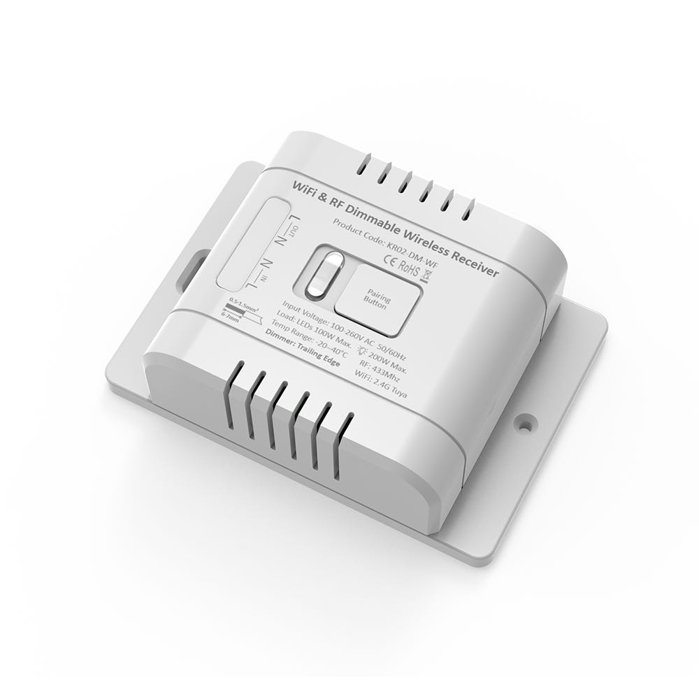 Culina Konect 1 Channel Smart RF & WiFi Dimmable Kinetic Switch Receiver CUL-40040