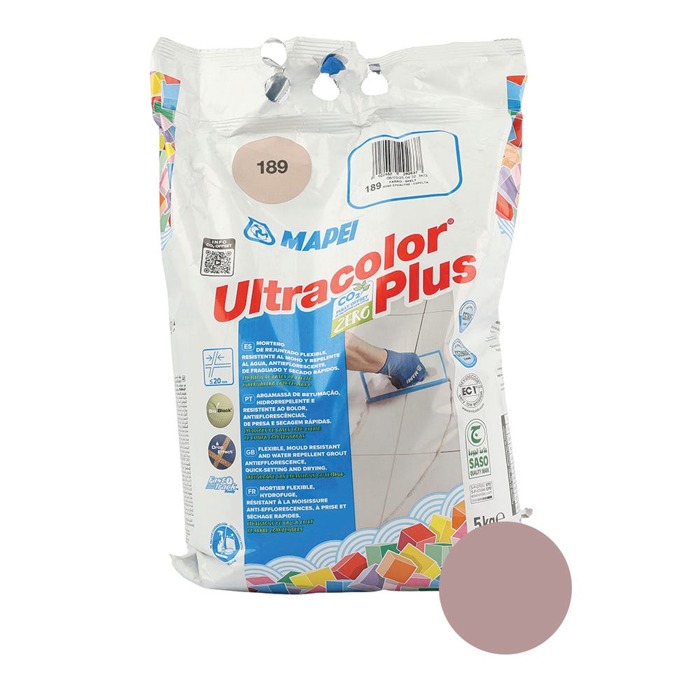 Mapei Ultracolor Plus Spelt (189) Fast Set Tile Grout 5kg