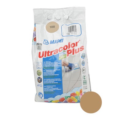 Mapei Ultracolor Plus Biscuit (188) Fast Set Tile Grout 5kg