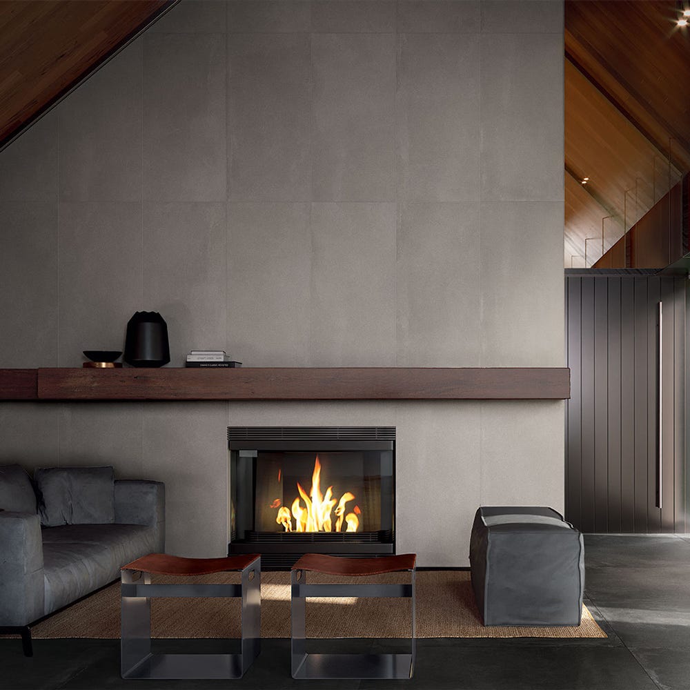 Azuma Concrete Grey 60 x 120cm Porcelain Tile