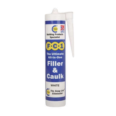 C-TEC FC1 Ultimate All-In-One Filler & Caulk White 310ml
