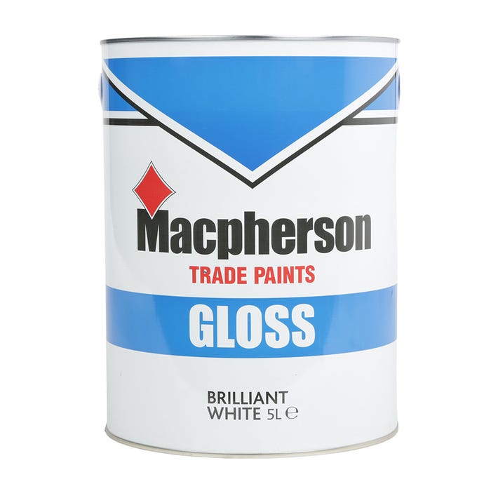 Macpherson Trade Gloss Brilliant White 5L