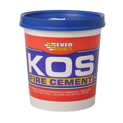 SIKA Everbuild KOS Fire Cement Black 2Kg
