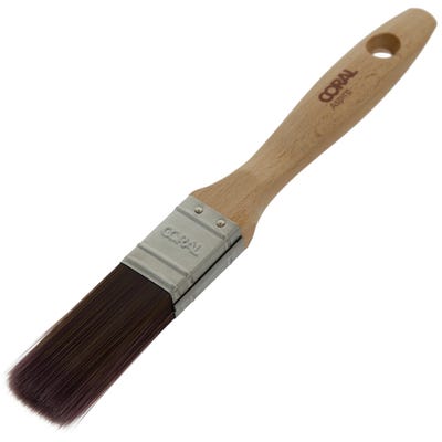 Coral Aspire 1'' Flat Paint Brush with Straight Cut