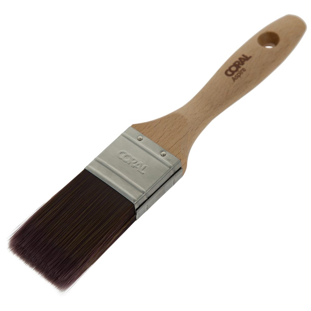 Coral Aspire 1.5'' Flat Paint Brush with Straight Cut