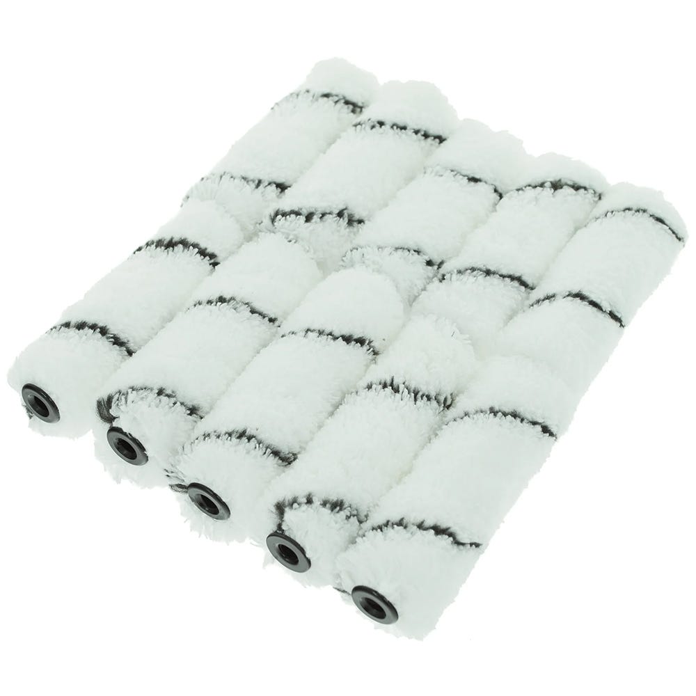 Coral Easy Coater 4'' Microfibre Roller Sleeves Pack of 10