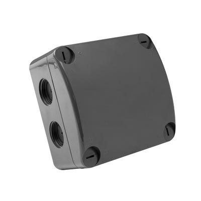 Q-Nect IP66 Weatherproof Enclosure 85 x 85 x 52mm Grey