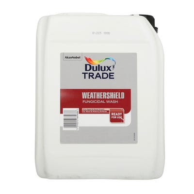 Dulux Trade Weathershield Fungicidal Wash 5L