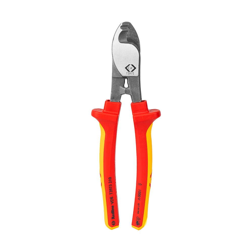 CK RedLine VDE Cable Cutters 210mm T3973 210