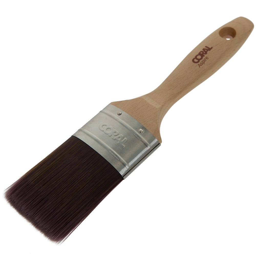 Coral Aspire 2'' Oval Paint Brush with Straight Cut