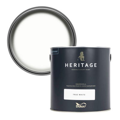 Dulux Heritage Eggshell True White 2.5L