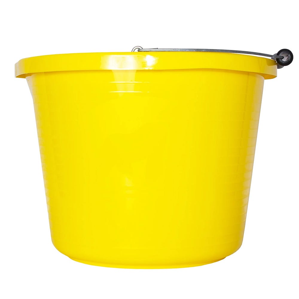 Red Gorilla Premium Yellow Bucket 15L