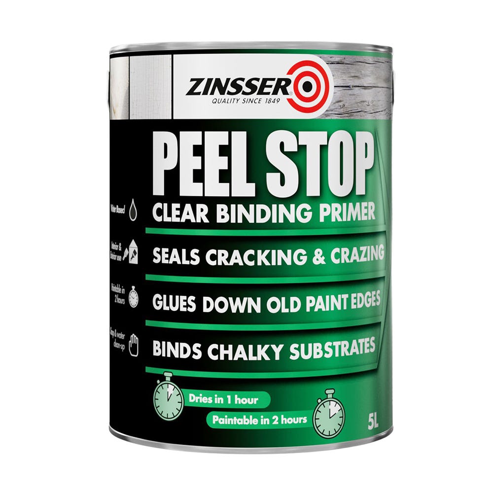 Zinsser Peel Stop Primer Paint Clear 2.5L