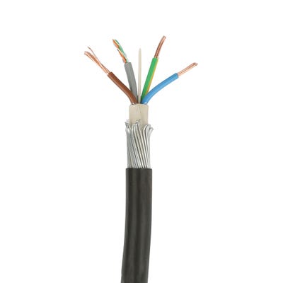 EV-Ultra 6mm 3 Core + CAT5E Armoured Cable Per Metre SWA