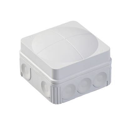 Wiska 108 Empty Combi Junction Box IP66 76mm x 76mm x 51mm Grey