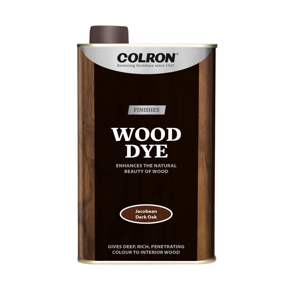 Colron Refined Wood Dye Jacobean Dark Oak 500ml