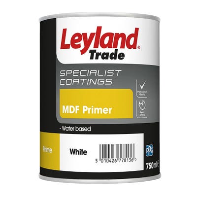 Leyland Trade MDF Primer White