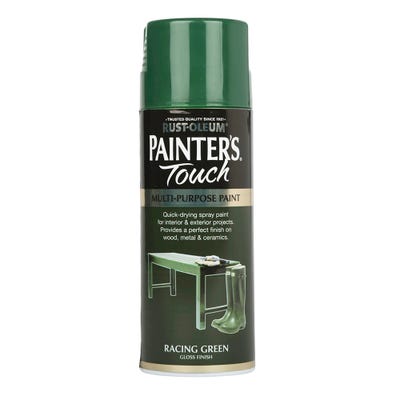 Rust-Oleum Painter's Touch Spray Paint Gloss Racing Green 400ml
