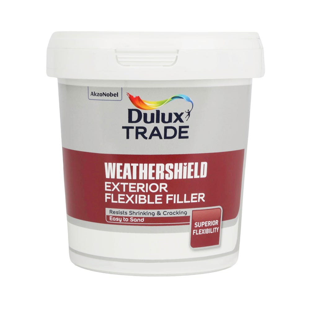 Product image for Dulux Trade Weathershield Exterior Flexible Filler 450g