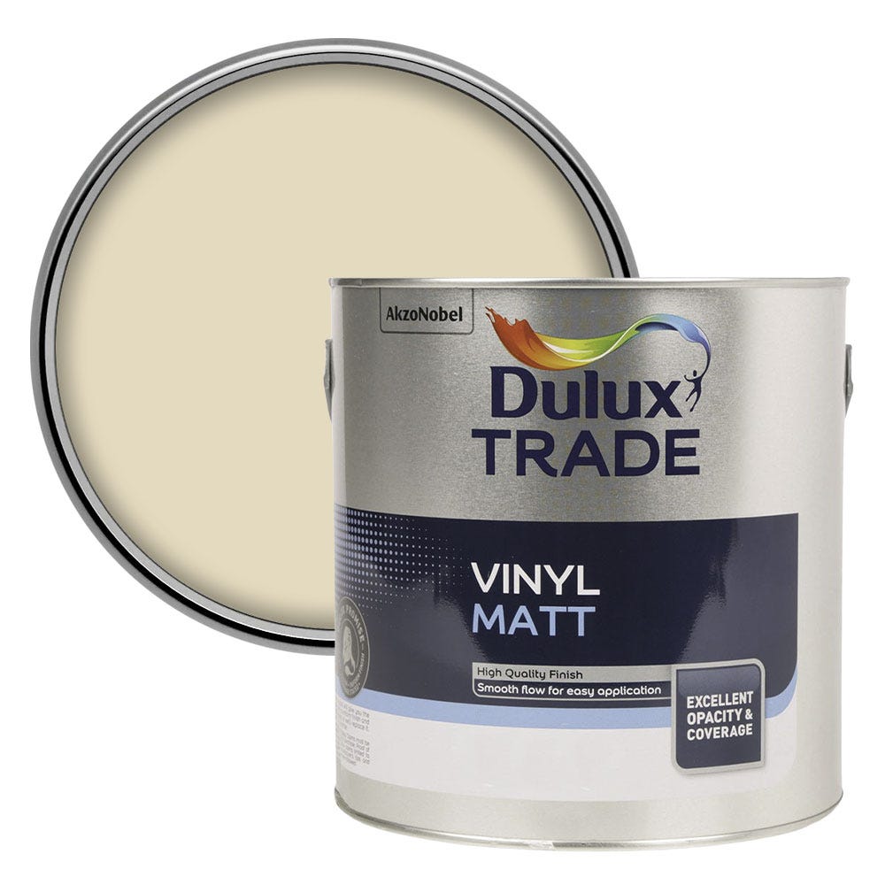 Dulux Vinyl Matt Colour Futures Emulsion Paint Milled Flour