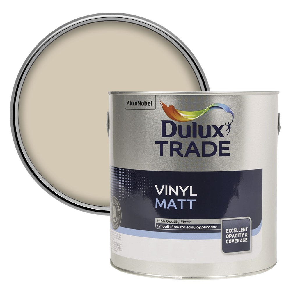 Dulux Vinyl Matt Colour Futures Emulsion Paint Pocket Stone 2.5L