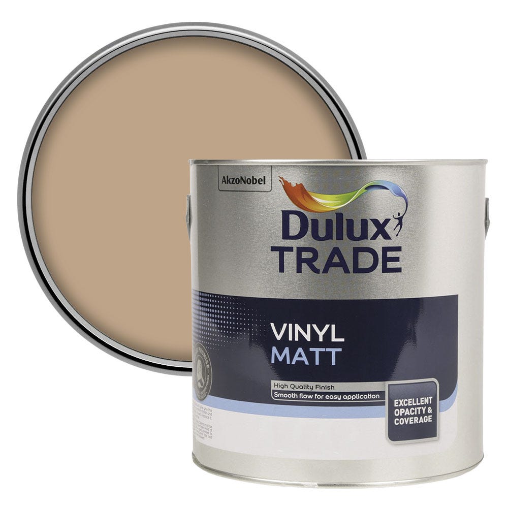 Dulux Vinyl Matt Colour Futures Emulsion Paint English Elm 2.5L
