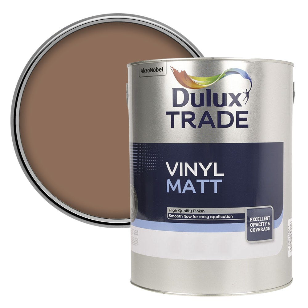 Dulux Vinyl Matt Colour Futures Emulsion Paint Acorn Cap 5L
