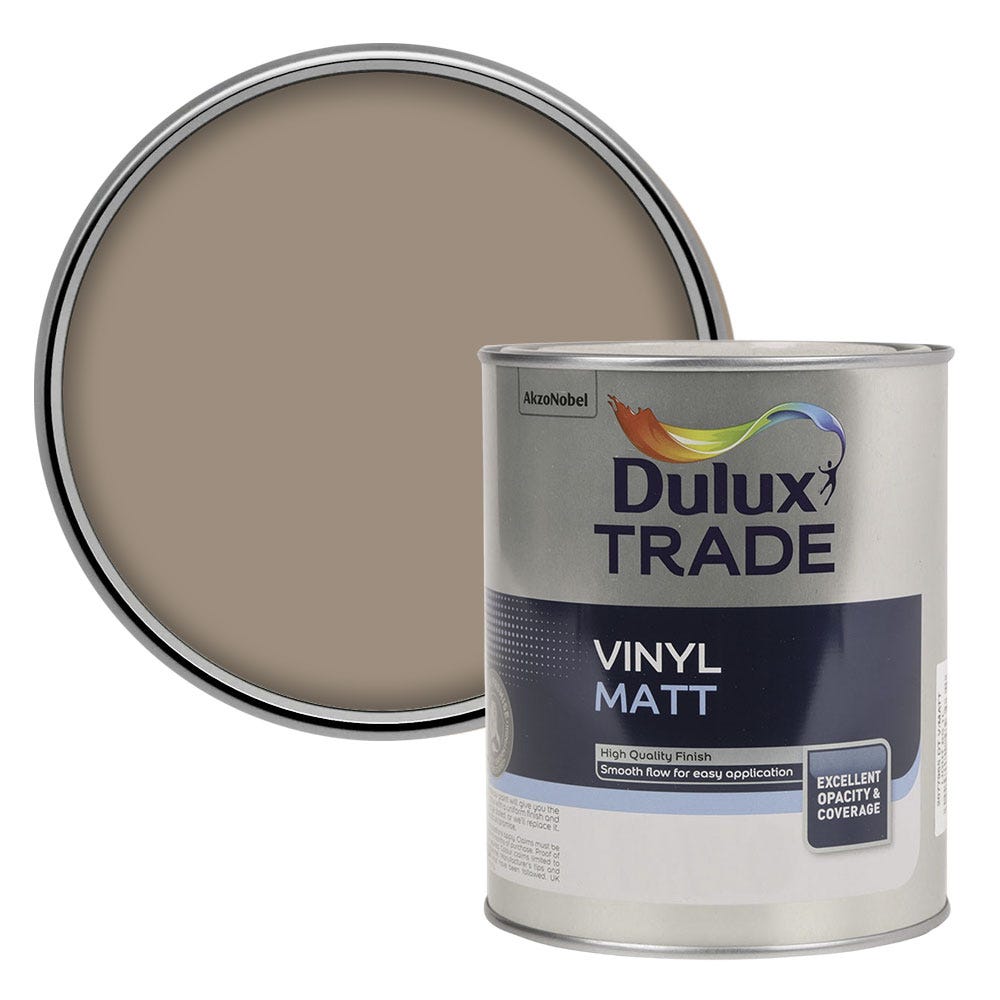Dulux Vinyl Matt Colour Futures Emulsion Paint Brave Ground 1L