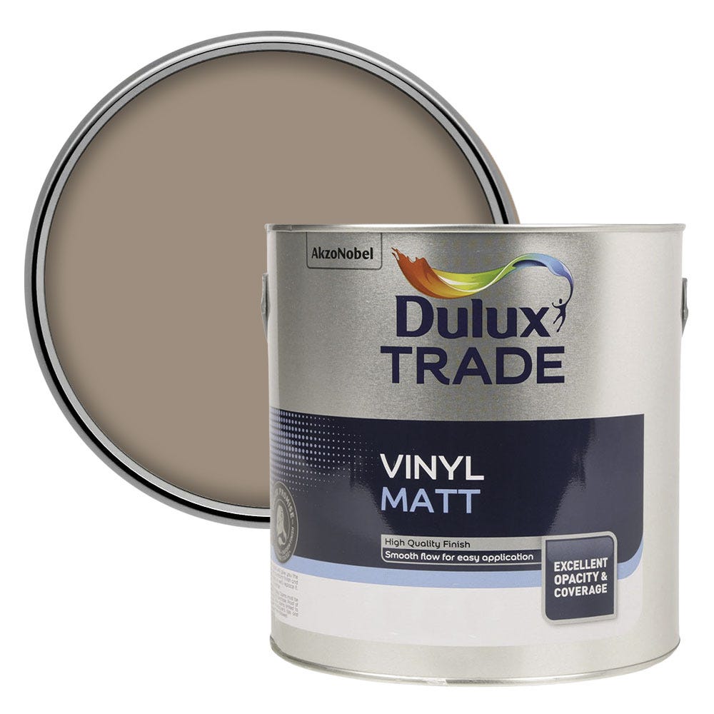 Dulux Vinyl Matt Colour Futures Emulsion Paint Brave Ground 2.5L