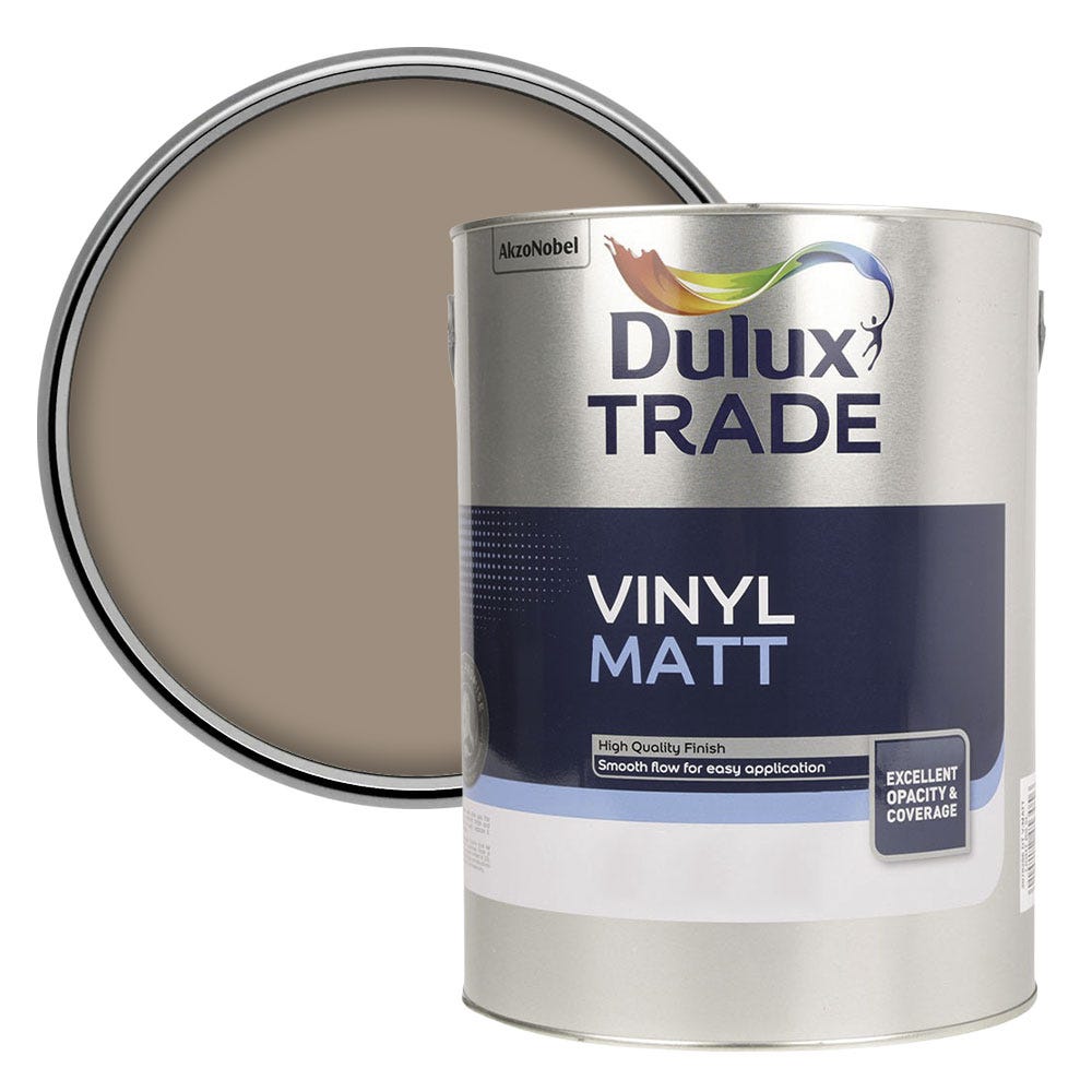 Dulux Vinyl Matt Colour Futures Emulsion Paint Brave Ground 5L