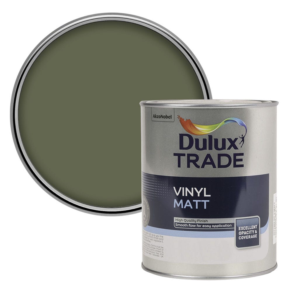 Dulux Vinyl Matt Colour Futures Emulsion Paint Holiday Bough 1L